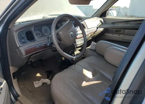 2003 Mercury Grand Marquis Ls from USA, damaged, VIN 2MEFM75W33X649204